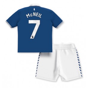 Everton Dwight McNeil #7 Dětské Domácí dres komplet 2023-24 Krátký Rukáv (+ trenýrky)